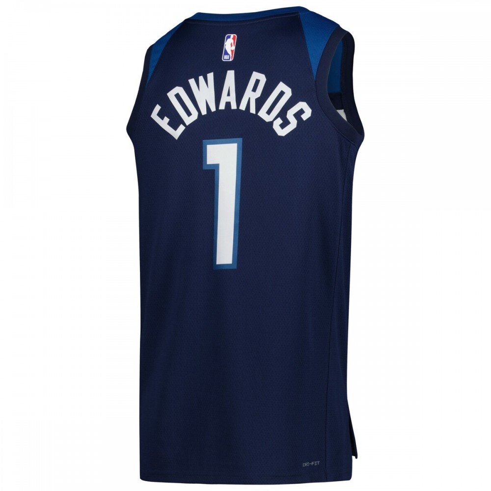 Anthony Edwards Minnesota Timberwolves Unisex 2022/23 Swingman Jersey - Icon Edition - Navy-Pro Kit Vault | Brand New 26/27 Sports Jerseys